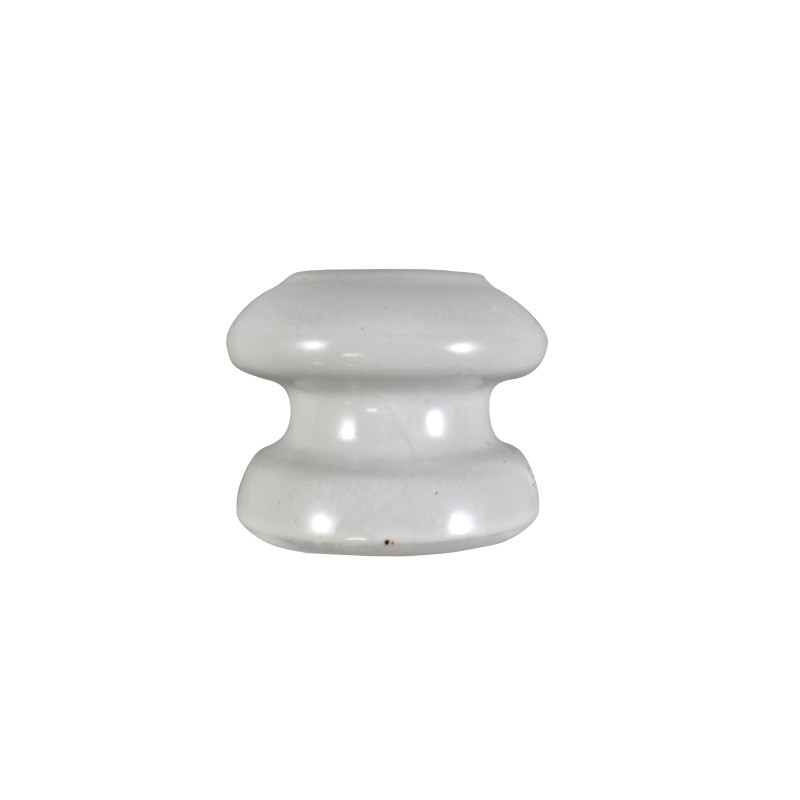 AISLADOR PORCELANA RETENCION BLANCO LUXEP